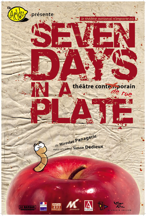 affiche 7 days in a plate